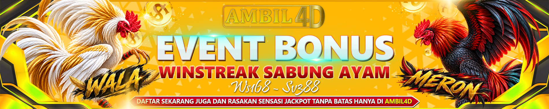 EVENT SABUNG AYAM AMBIL4D